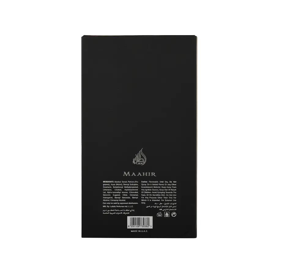 Lattafa Maahir Black Edition Perfume 100ml